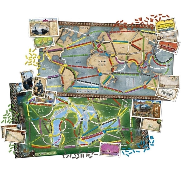 Ticket to Ride Rails & Sails Game - Picture 4 of 11